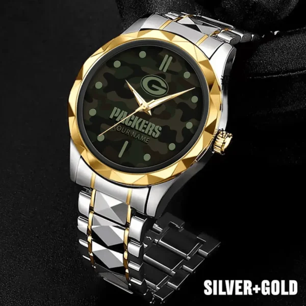 Green Bay Packers Watch For Men Automatic Mechanical Stainless Steel Band 2025 SPTDMW846
