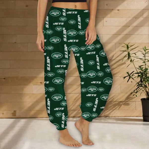 New York Jets Football Team US Pattern Woman Harem Pants Gift For Fan SPTWHP008