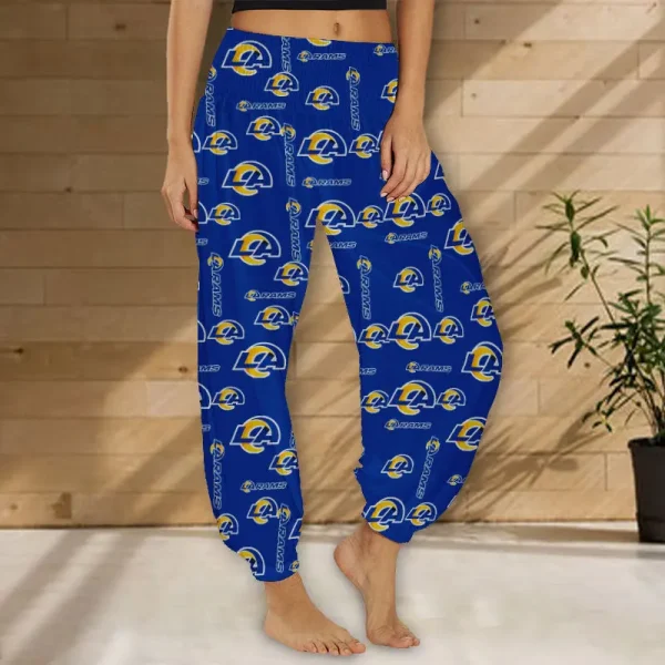 Los Angeles Rams Football Team US Pattern Woman Harem Pants Gift For Fan SPTWHP012