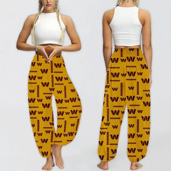 Washington Commanders Football Team US Pattern Woman Harem Pants Gift For Fan SPTWHP014 - Image 2