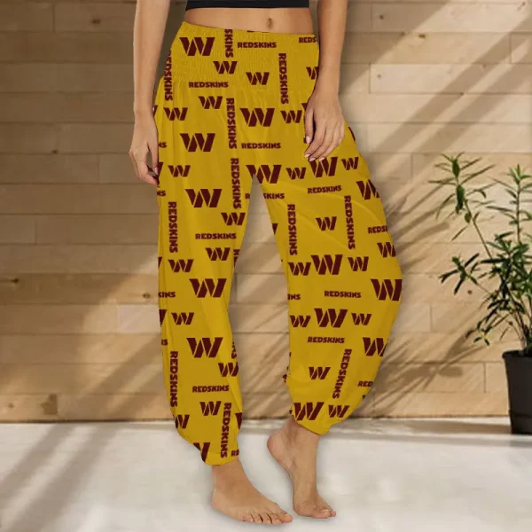Washington Commanders Football Team US Pattern Woman Harem Pants Gift For Fan SPTWHP014