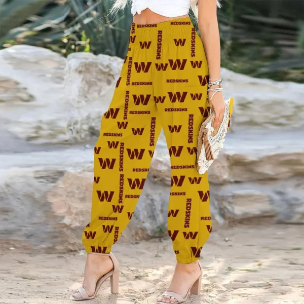 Washington Commanders Football Team US Pattern Woman Harem Pants Gift For Fan SPTWHP014 - Image 3
