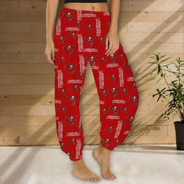 Tampa Bay Buccaneers Football Team US Pattern Woman Harem Pants Gift For Fan SPTWHP016