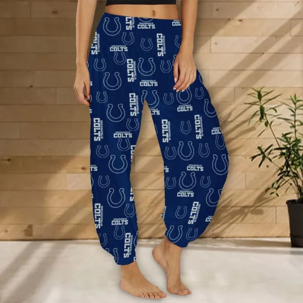 Indianapolis Colts Football Team US Pattern Woman Harem Pants Gift For Fan SPTWHP026