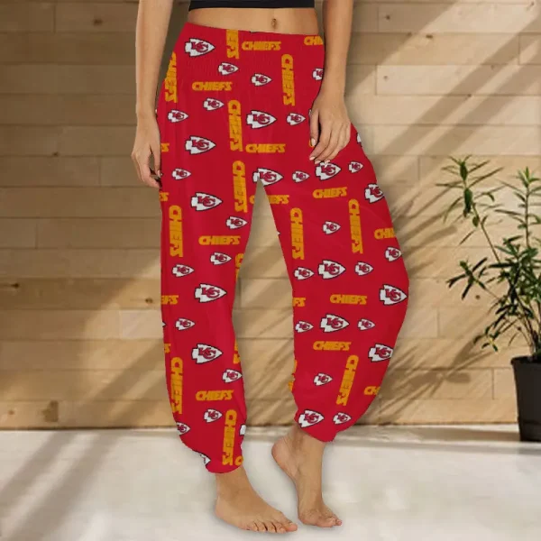 Kansas City Chiefs Football Team US Pattern Woman Harem Pants Gift For Fan SPTWHP028