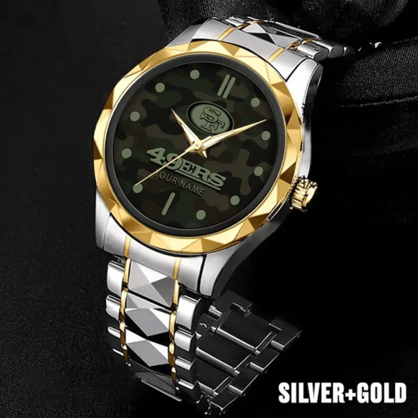 San Francisco 49ers Watch For Men Automatic Mechanical Stainless Steel Band 2025 SPTDMW862