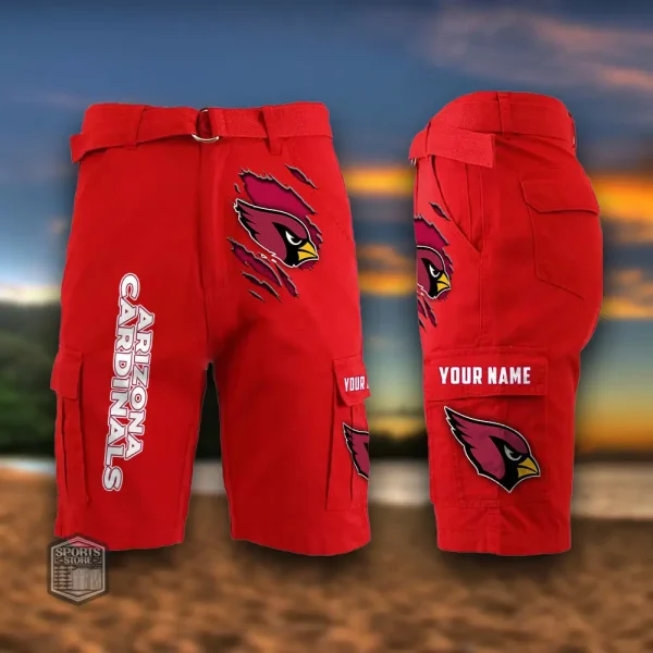 Arizona Cardinals Men's Outdoor Sport Pants PURMC040 - Image 6