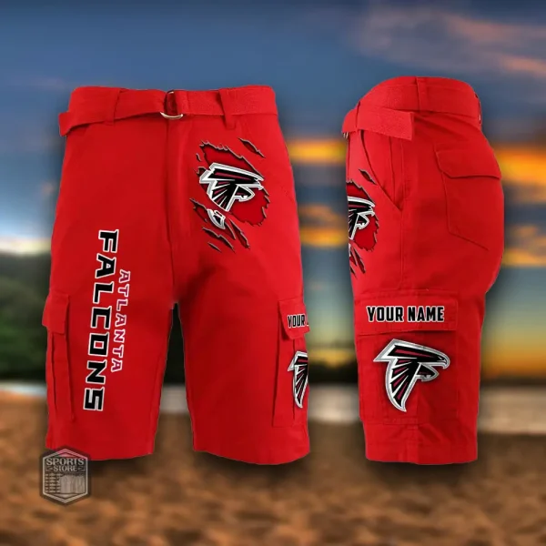Atlanta Falcons Men's Outdoor Sport Pants PURMC041 - Image 2