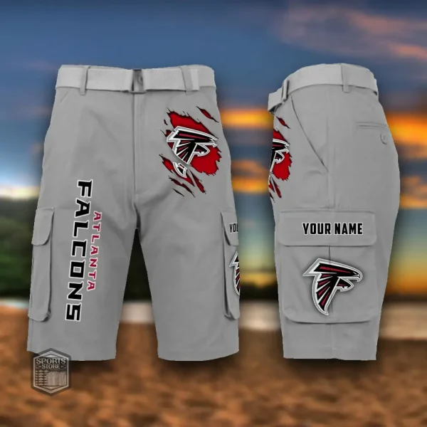 Atlanta Falcons Men's Outdoor Sport Pants PURMC041 - Image 3