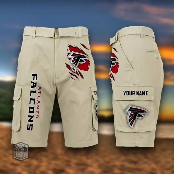 Atlanta Falcons Men's Outdoor Sport Pants PURMC041 - Image 4