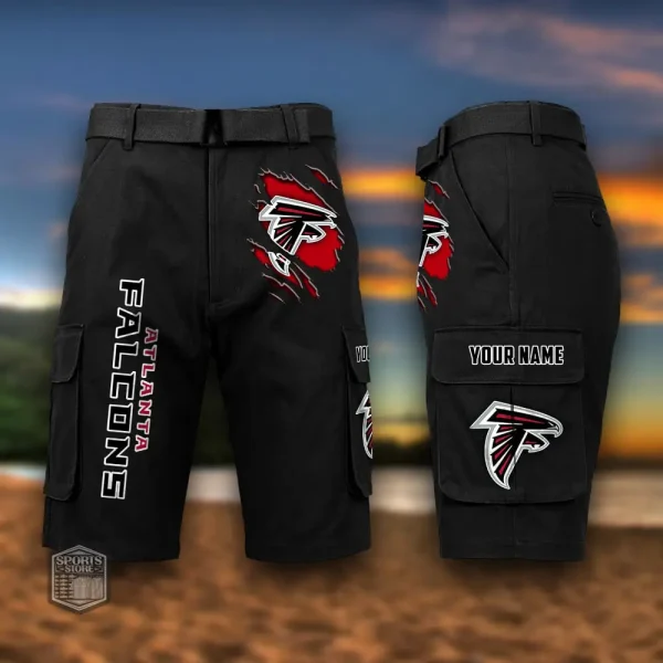Atlanta Falcons Men's Outdoor Sport Pants PURMC041 - Image 8