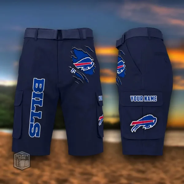 Buffalo Bills Men's Outdoor Sport Pants PURMC043 - Image 5