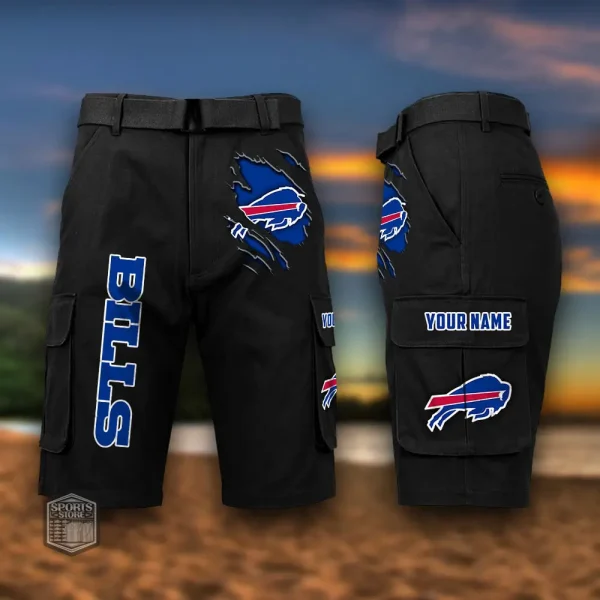 Buffalo Bills Men's Outdoor Sport Pants PURMC043 - Image 8