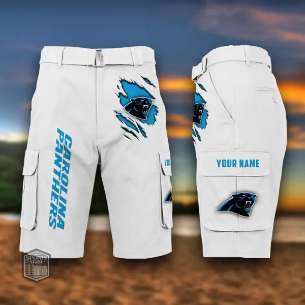 Carolina Panthers Men's Outdoor Sport Pants PURMC044 - Image 3