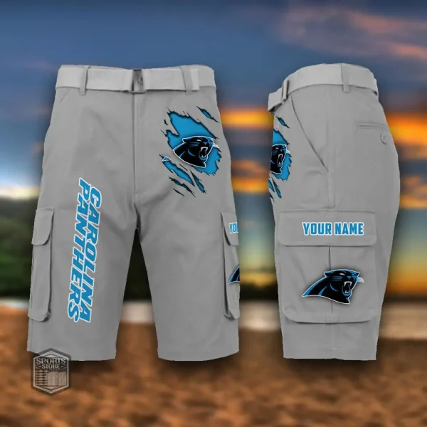 Carolina Panthers Men's Outdoor Sport Pants PURMC044 - Image 5