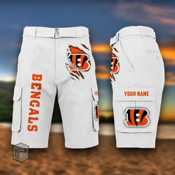 Cincinnati Bengals Men's Outdoor Sport Pants PURMC046 - Image 3