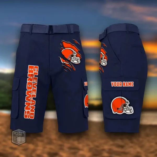 Cleveland Browns Men's Outdoor Sport Pants PURMC047 - Image 2