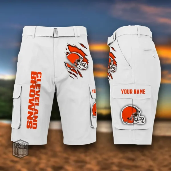 Cleveland Browns Men's Outdoor Sport Pants PURMC047 - Image 4