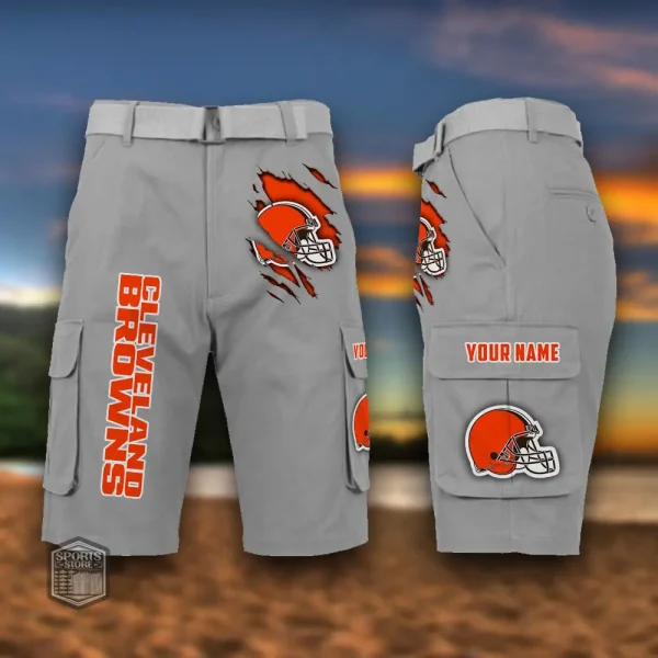 Cleveland Browns Men's Outdoor Sport Pants PURMC047 - Image 6