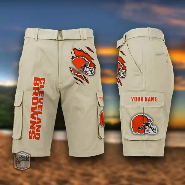 Cleveland Browns Men's Outdoor Sport Pants PURMC047 - Image 7