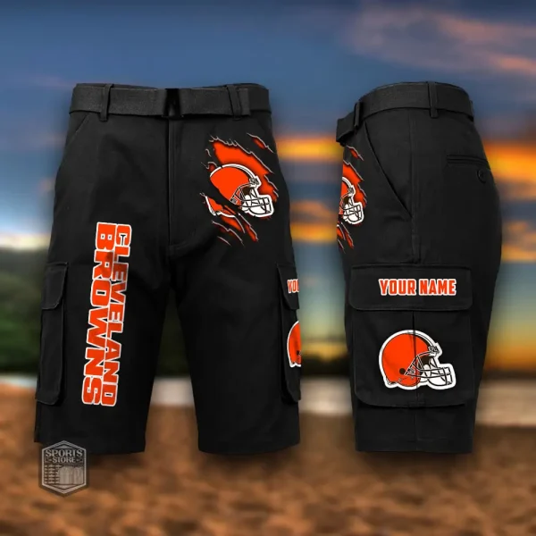 Cleveland Browns Men's Outdoor Sport Pants PURMC047 - Image 8