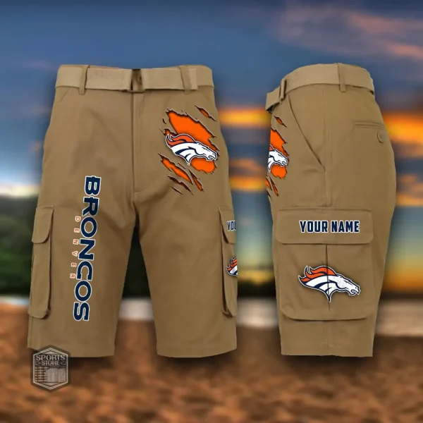 Denver Broncos Men's Outdoor Sport Pants PURMC049 - Image 3