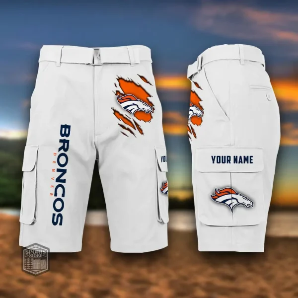 Denver Broncos Men's Outdoor Sport Pants PURMC049 - Image 4