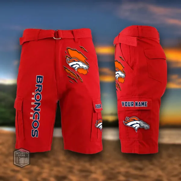 Denver Broncos Men's Outdoor Sport Pants PURMC049 - Image 5