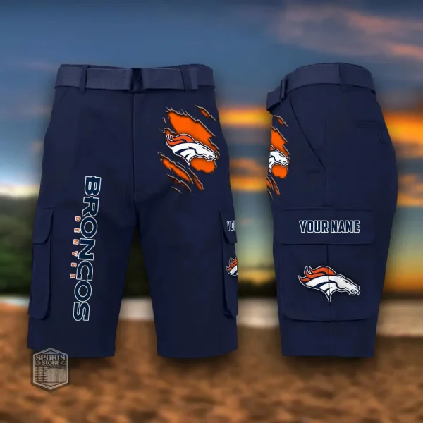 Denver Broncos Men's Outdoor Sport Pants PURMC049 - Image 7