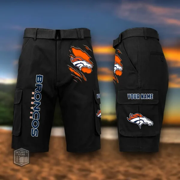 Denver Broncos Men's Outdoor Sport Pants PURMC049 - Image 8