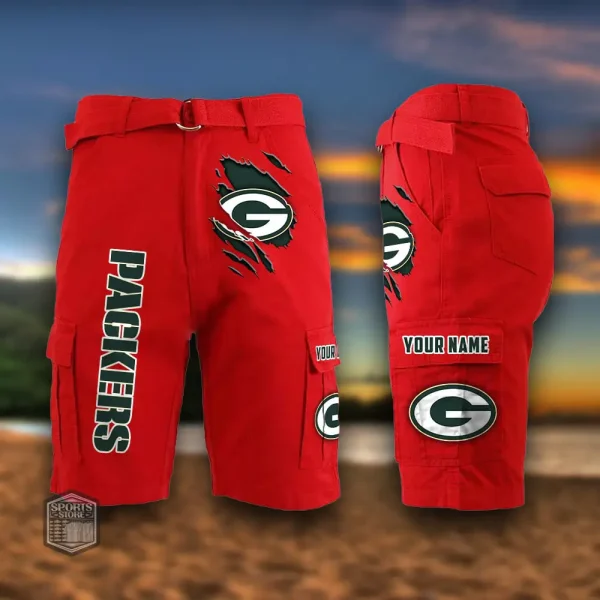 Green Bay Packers Men's Outdoor Sport Pants PURMC051 - Image 3
