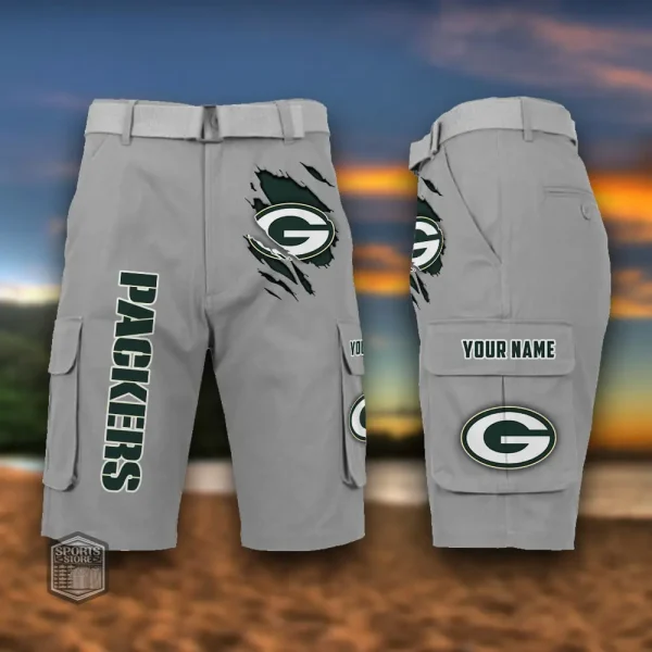 Green Bay Packers Men's Outdoor Sport Pants PURMC051 - Image 4
