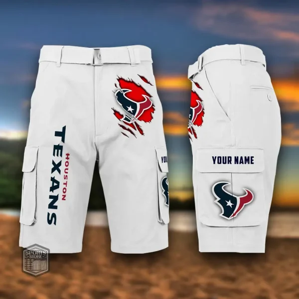 Houston Texans Men's Outdoor Sport Pants PURMC052 - Image 4