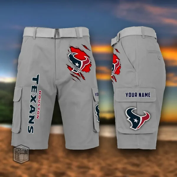 Houston Texans Men's Outdoor Sport Pants PURMC052 - Image 5
