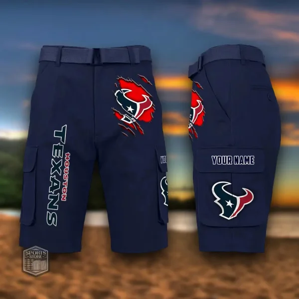Houston Texans Men's Outdoor Sport Pants PURMC052 - Image 7