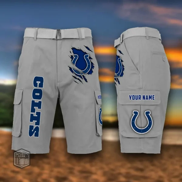 Indianapolis Colts Men's Outdoor Sport Pants PURMC053 - Image 6