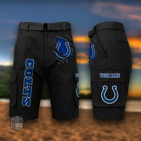 Indianapolis Colts Men's Outdoor Sport Pants PURMC053 - Image 8