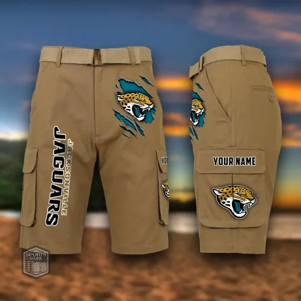 Jacksonville Jaguars Men's Outdoor Sport Pants PURMC054 - Image 5