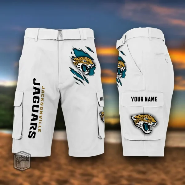 Jacksonville Jaguars Men's Outdoor Sport Pants PURMC054 - Image 6