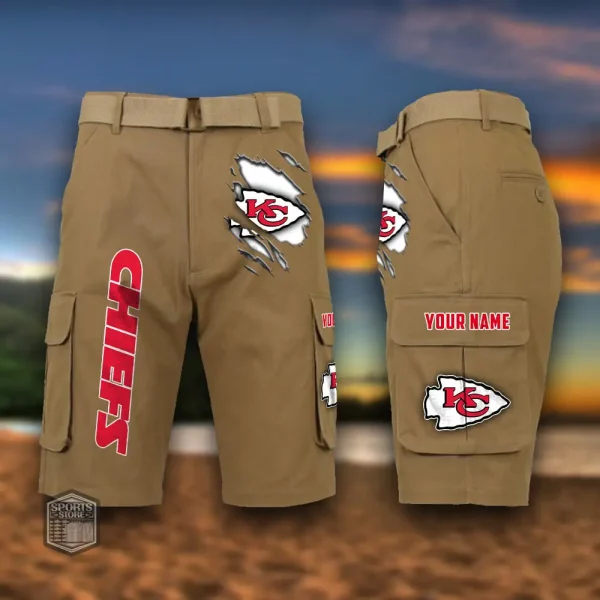 Kansas City Chiefs Men's Outdoor Sport Pants PURMC055 - Image 2