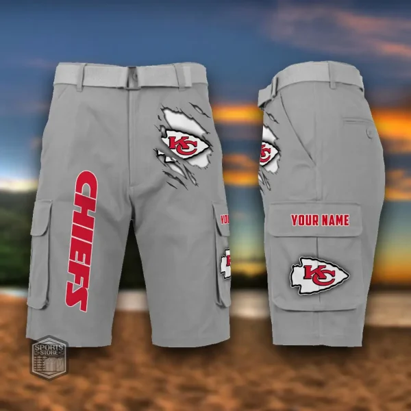 Kansas City Chiefs Men's Outdoor Sport Pants PURMC055 - Image 4