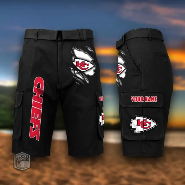 Kansas City Chiefs Men's Outdoor Sport Pants PURMC055 - Image 8