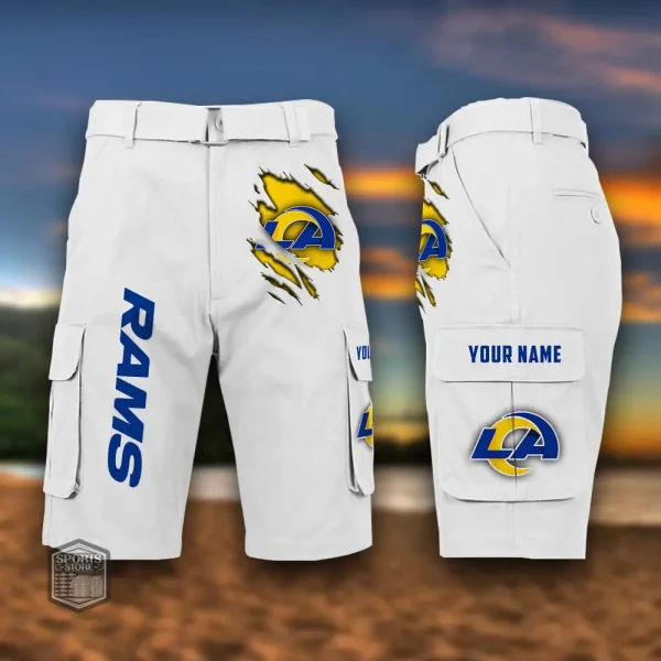 Los Angeles Rams Men's Outdoor Sport Pants PURMC057 - Image 3