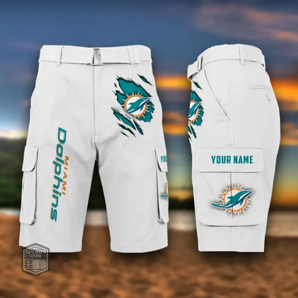 Miami Dolphins Men's Outdoor Sport Pants PURMC058 - Image 2