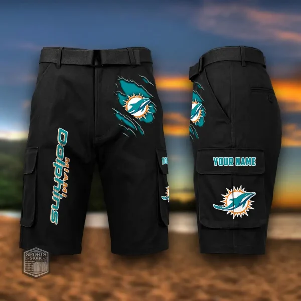 Miami Dolphins Men's Outdoor Sport Pants PURMC058 - Image 6