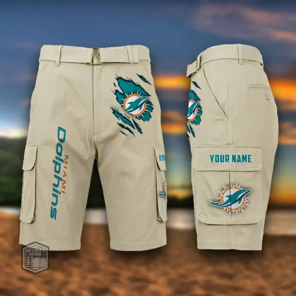 Miami Dolphins Men's Outdoor Sport Pants PURMC058 - Image 8