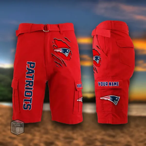 New England Patriots Men's Outdoor Sport Pants PURMC060 - Image 5