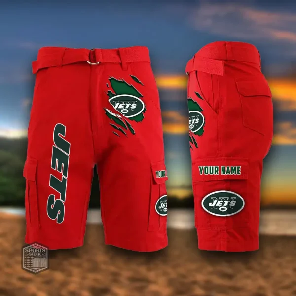 New York Jets Men's Outdoor Sport Pants PURMC063 - Image 4