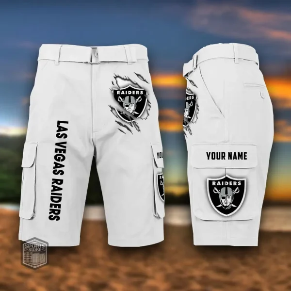 Las Vegas Raiders Men's Outdoor Sport Pants PURMC064 - Image 4
