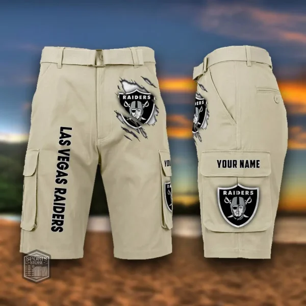 Las Vegas Raiders Men's Outdoor Sport Pants PURMC064 - Image 7